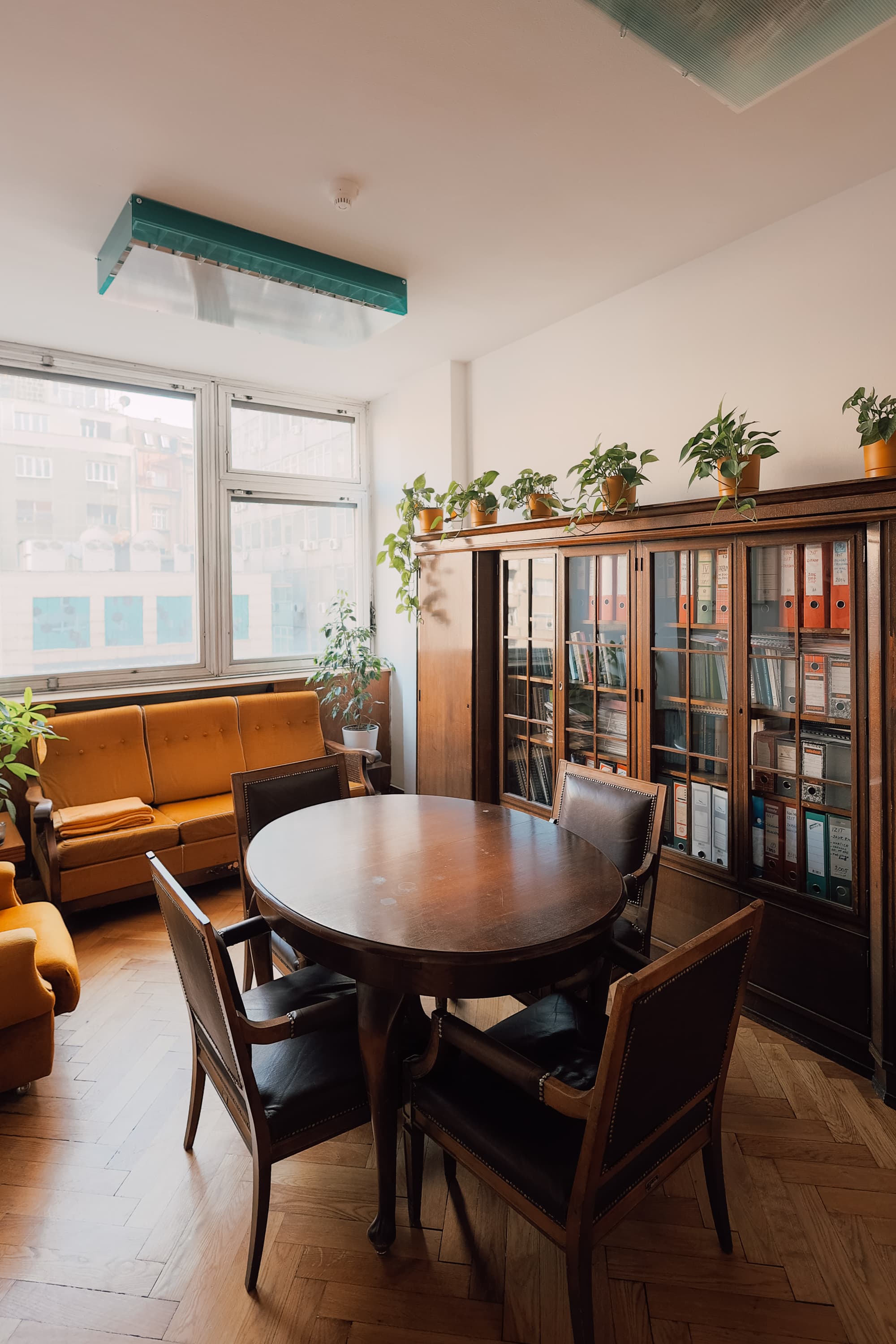 brick road with flowers on the side