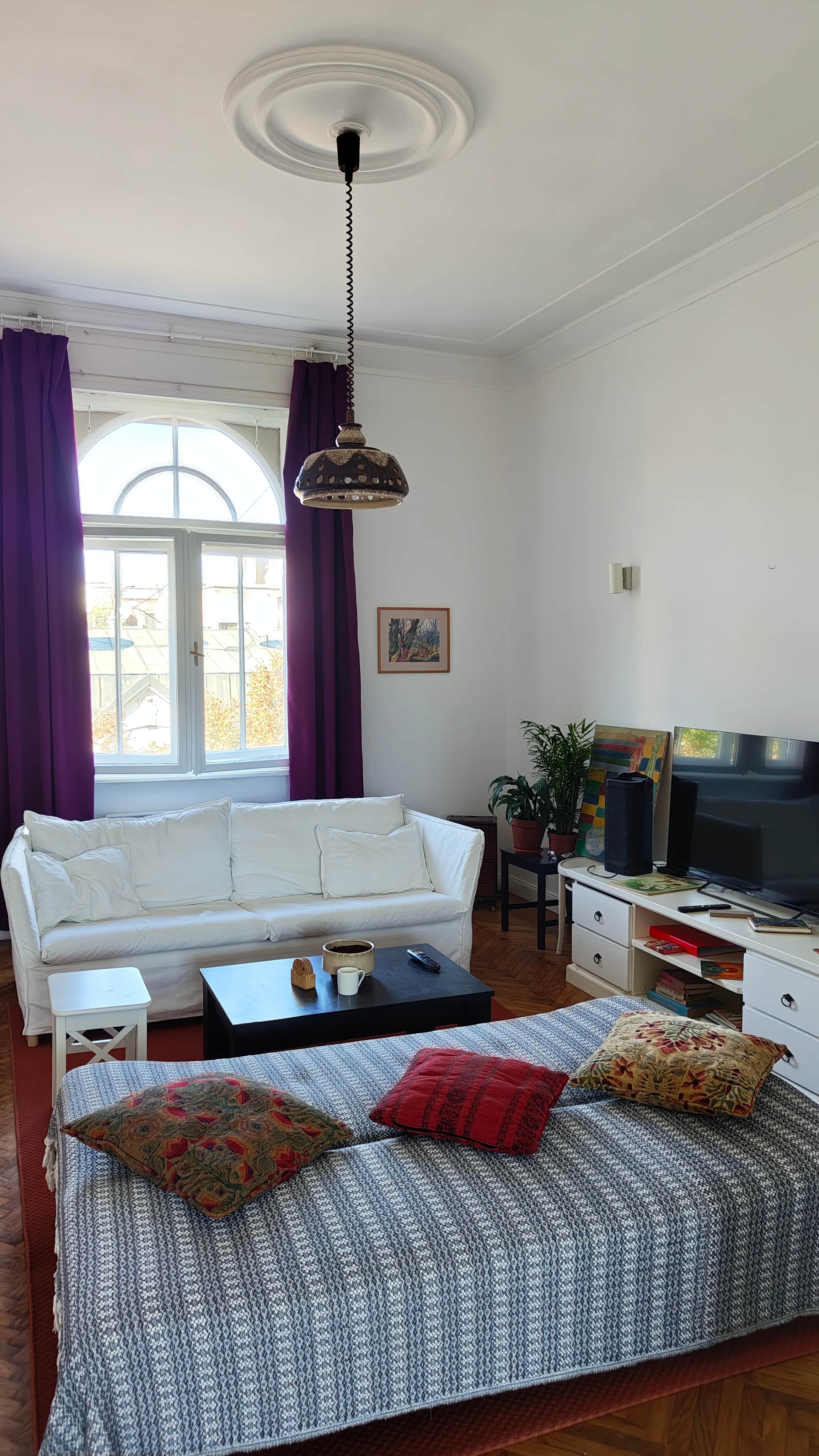 brick road with flowers on the side