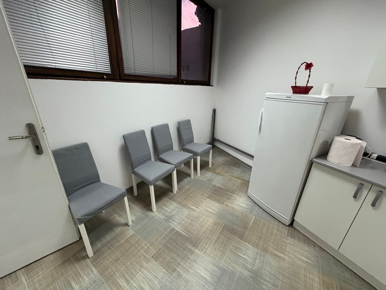 brick road with flowers on the side