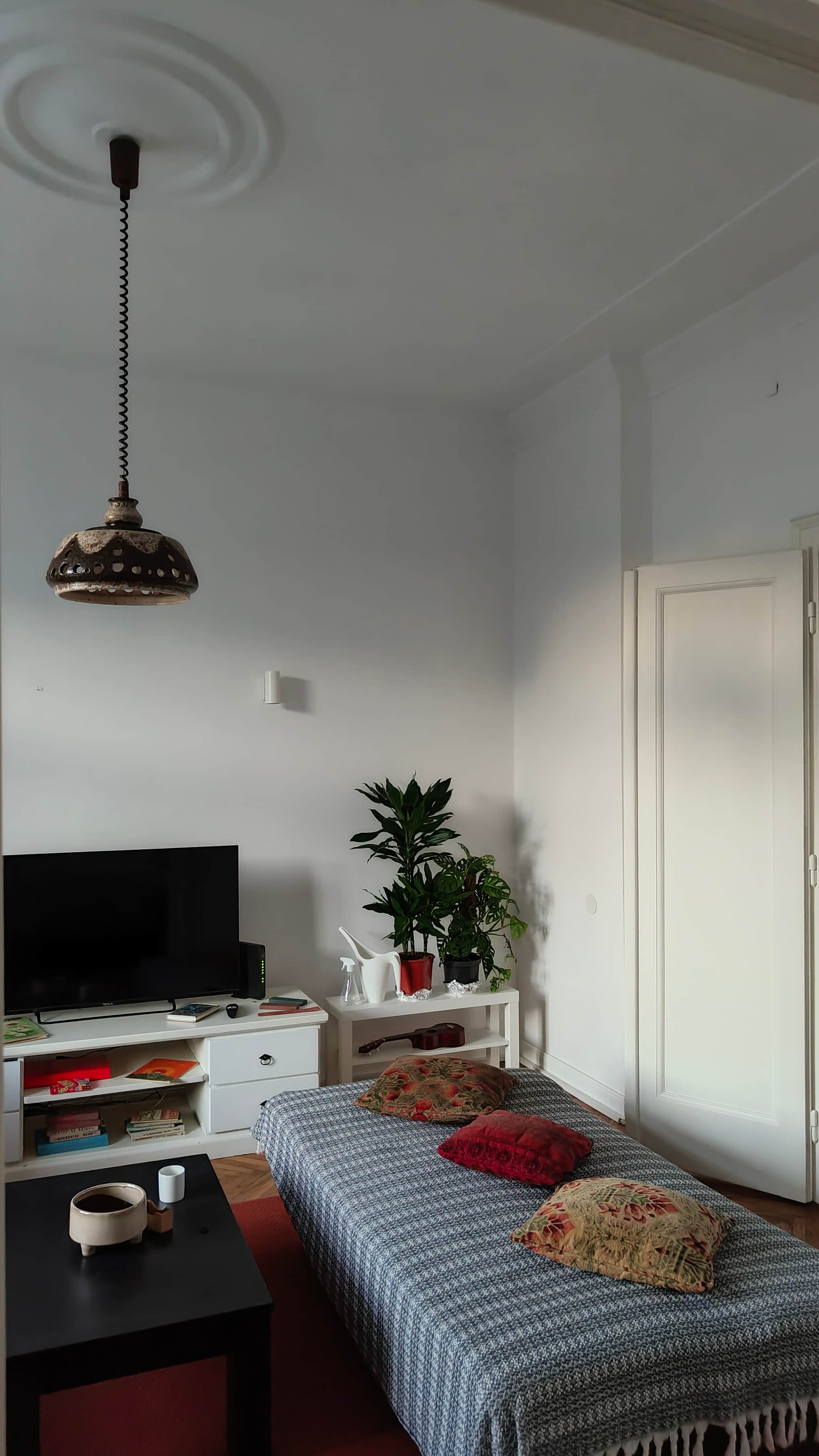 brick road with flowers on the side