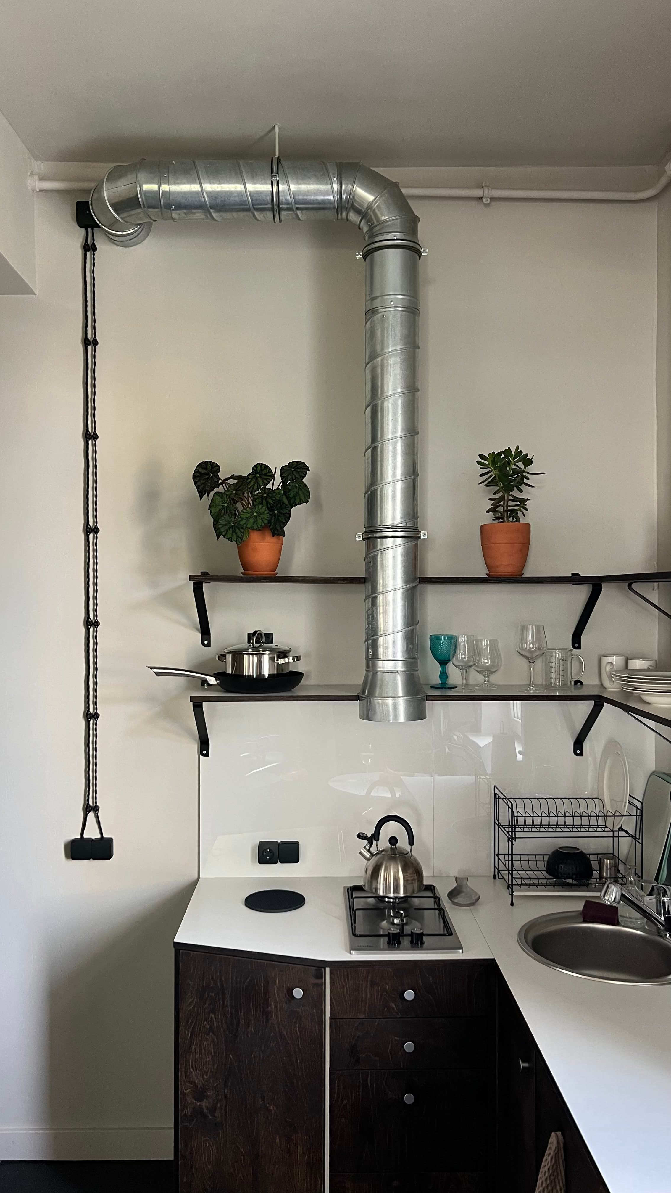 brick road with flowers on the side