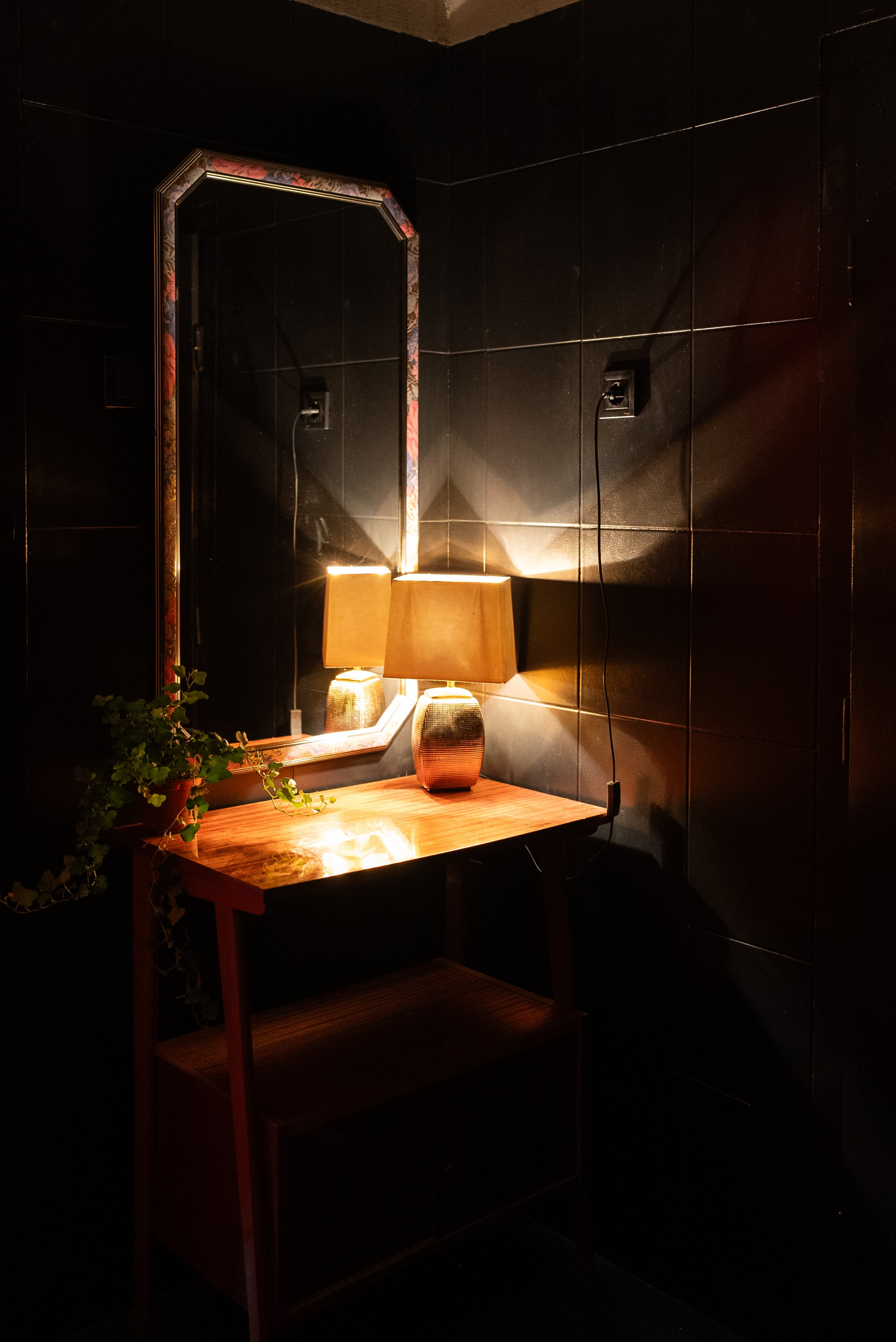 close-up of flowers on vine