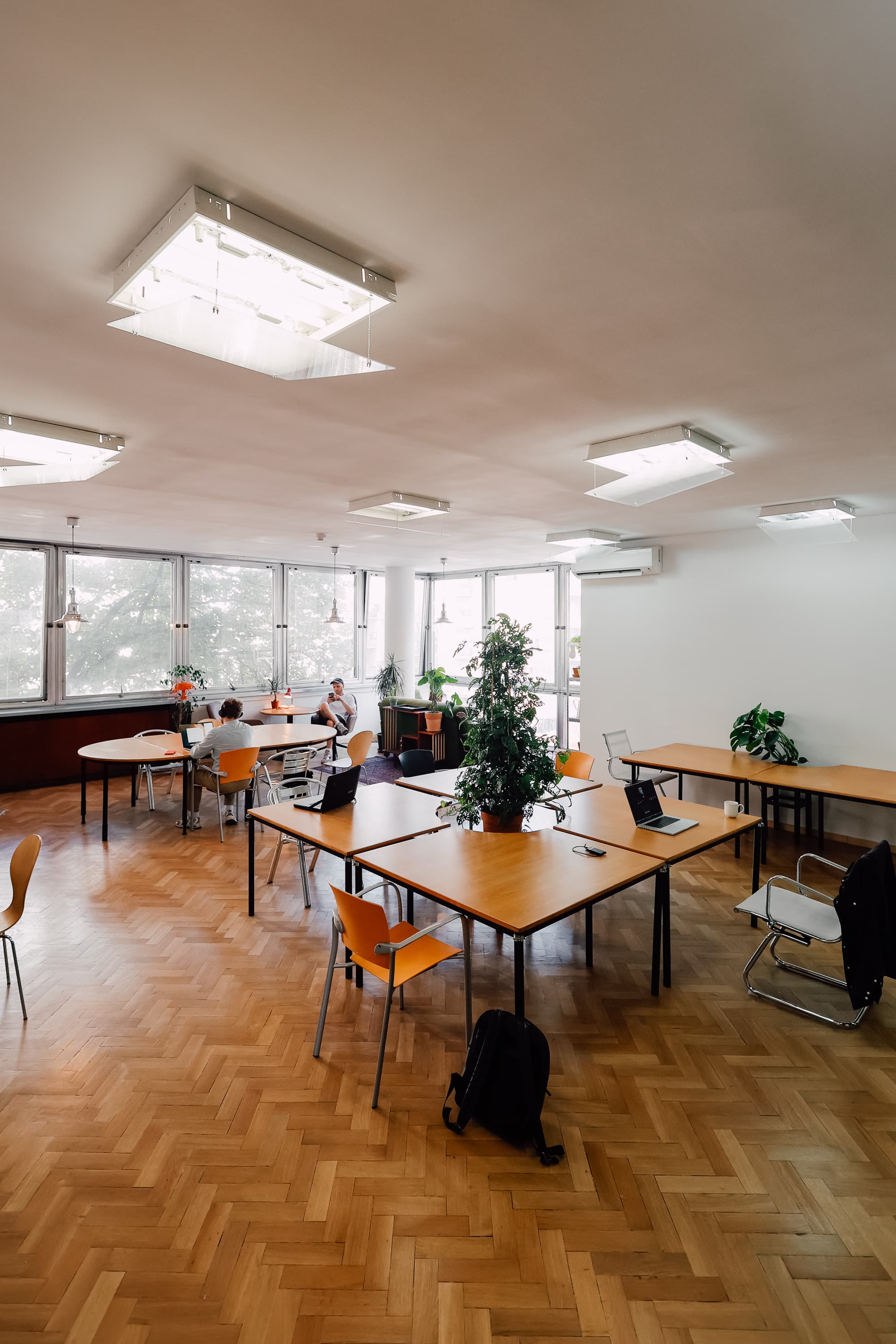 brick road with flowers on the side